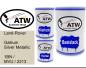 Preview: Land-Rover, Gallium Silver Metallic, 1BN / MVU / 2213: 500ml Lackdose + 500ml Klarlack + 250ml Härter - Set, von ATW Autoteile West.